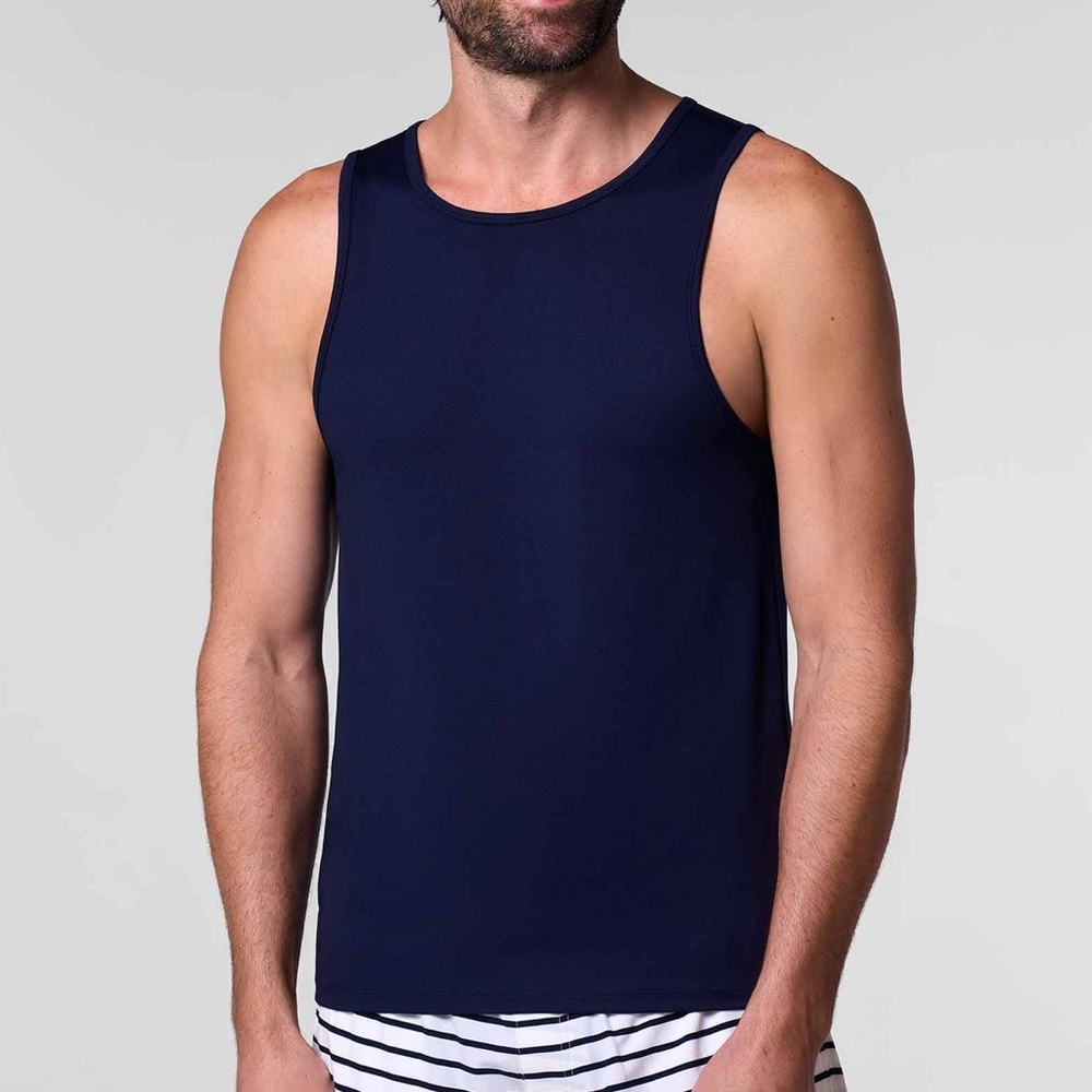 Coolibar Men’s Dade Swim Tank Top